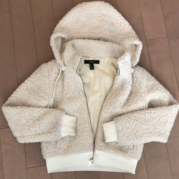 Cropped Sherpa jacket - Picture 4 of 5